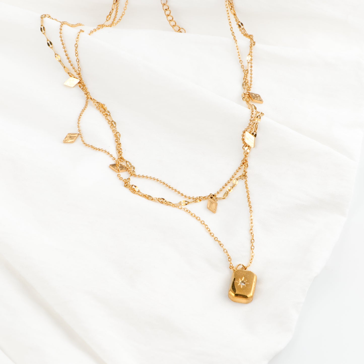 Starlit Trio Necklace