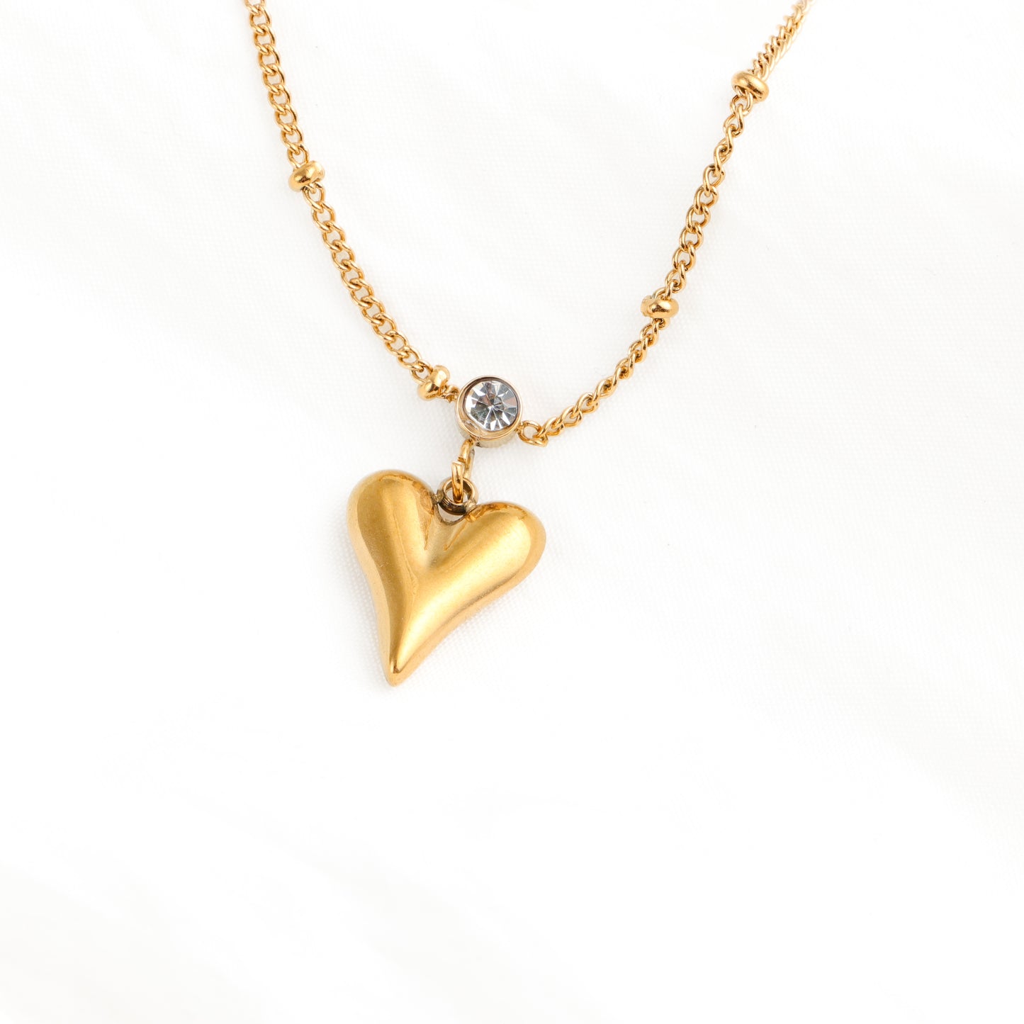 Heart Drop Necklace