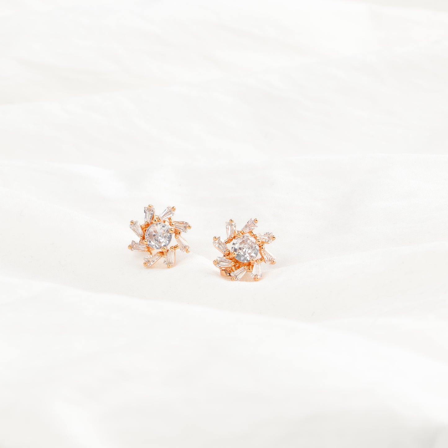 Floweret Stud Earrings