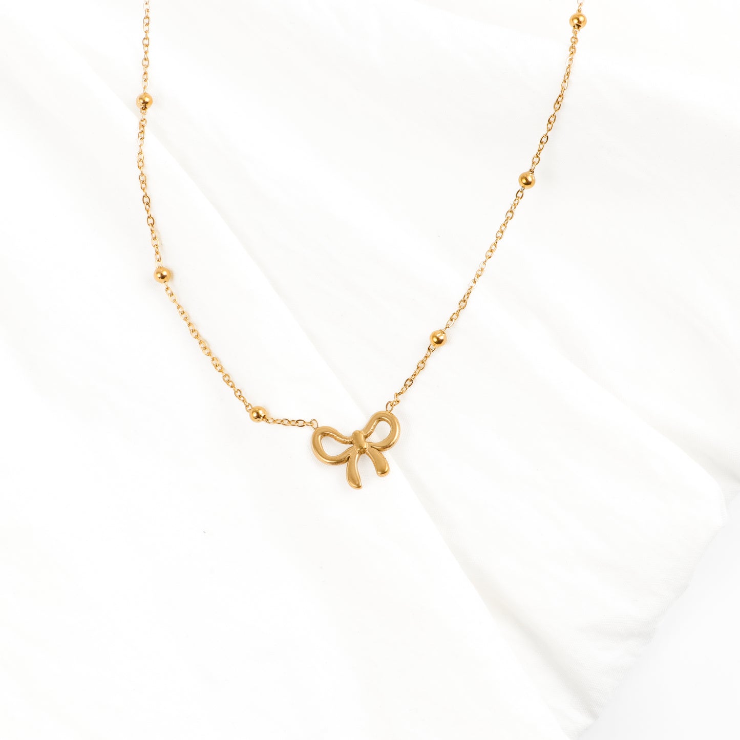 Bow It Girl Necklace