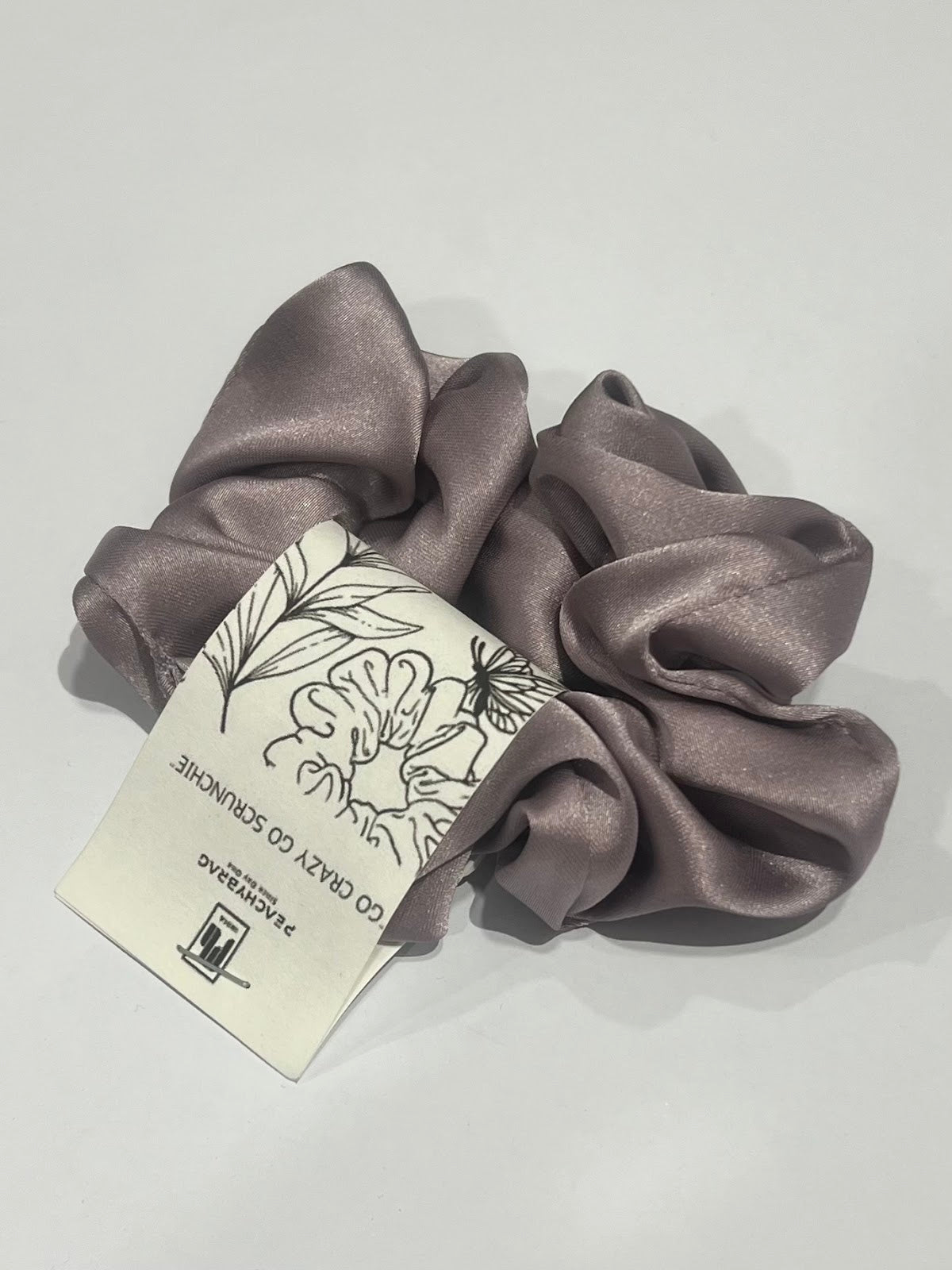 Crystal Purple Scrunchie