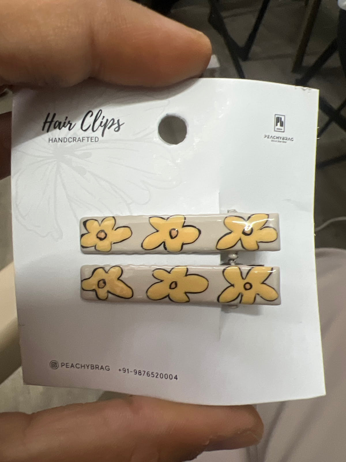 Daisy (Yellow) HairClip