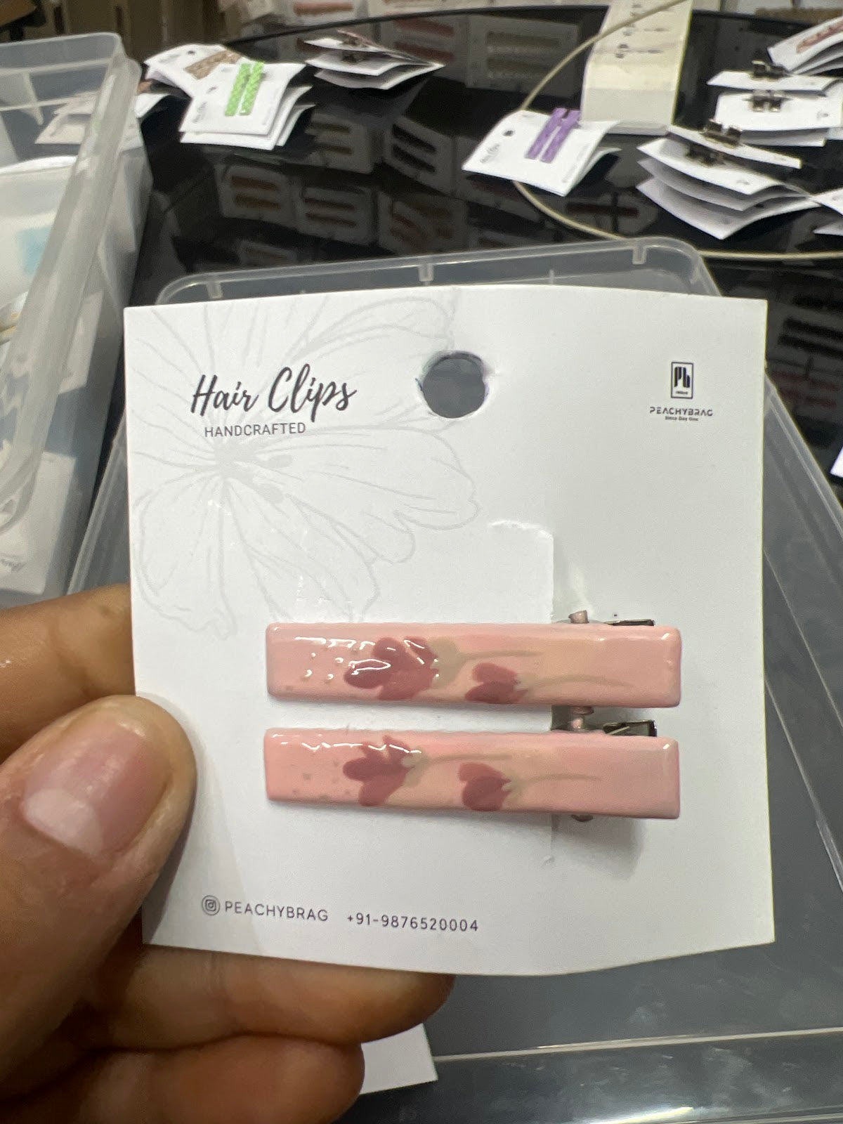 Petal Blush HairClip