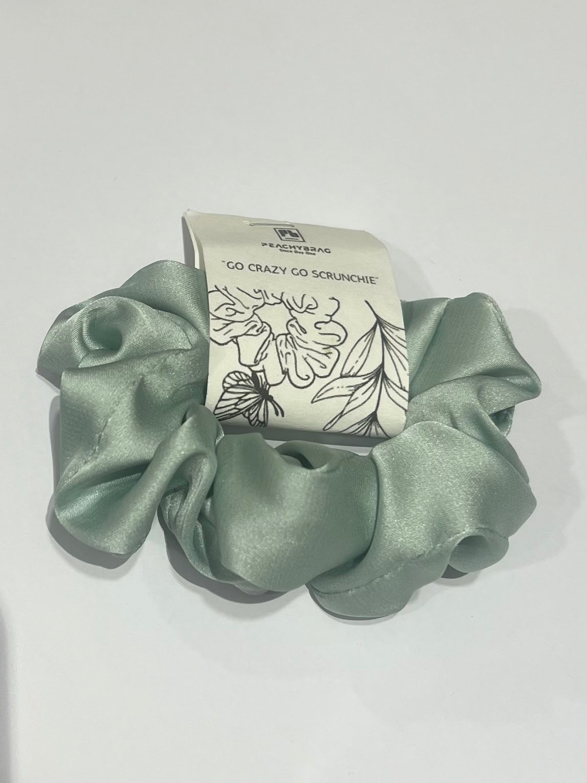 Frosty Mint Scrunchie