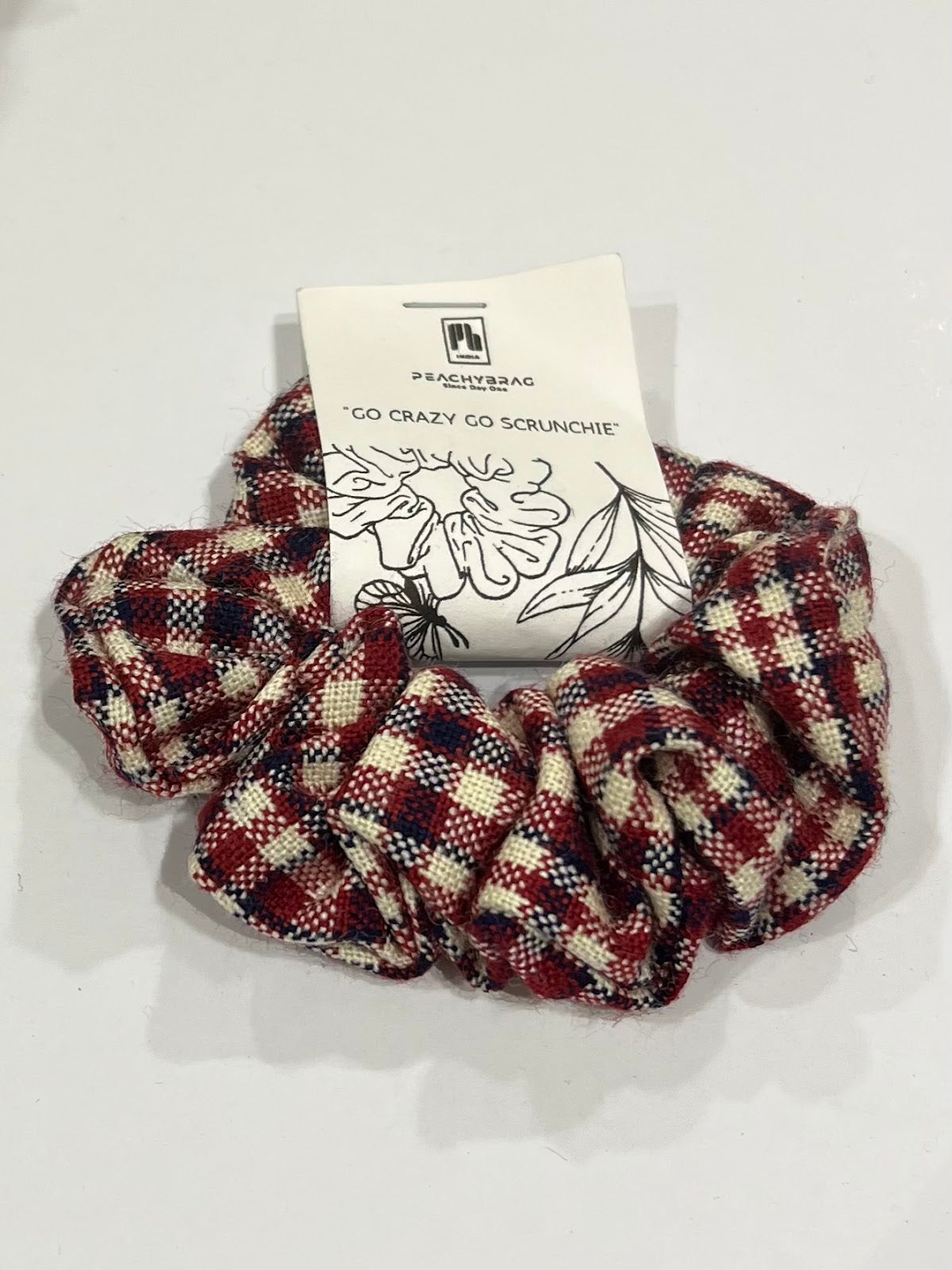 Tommy Type Scrunchie