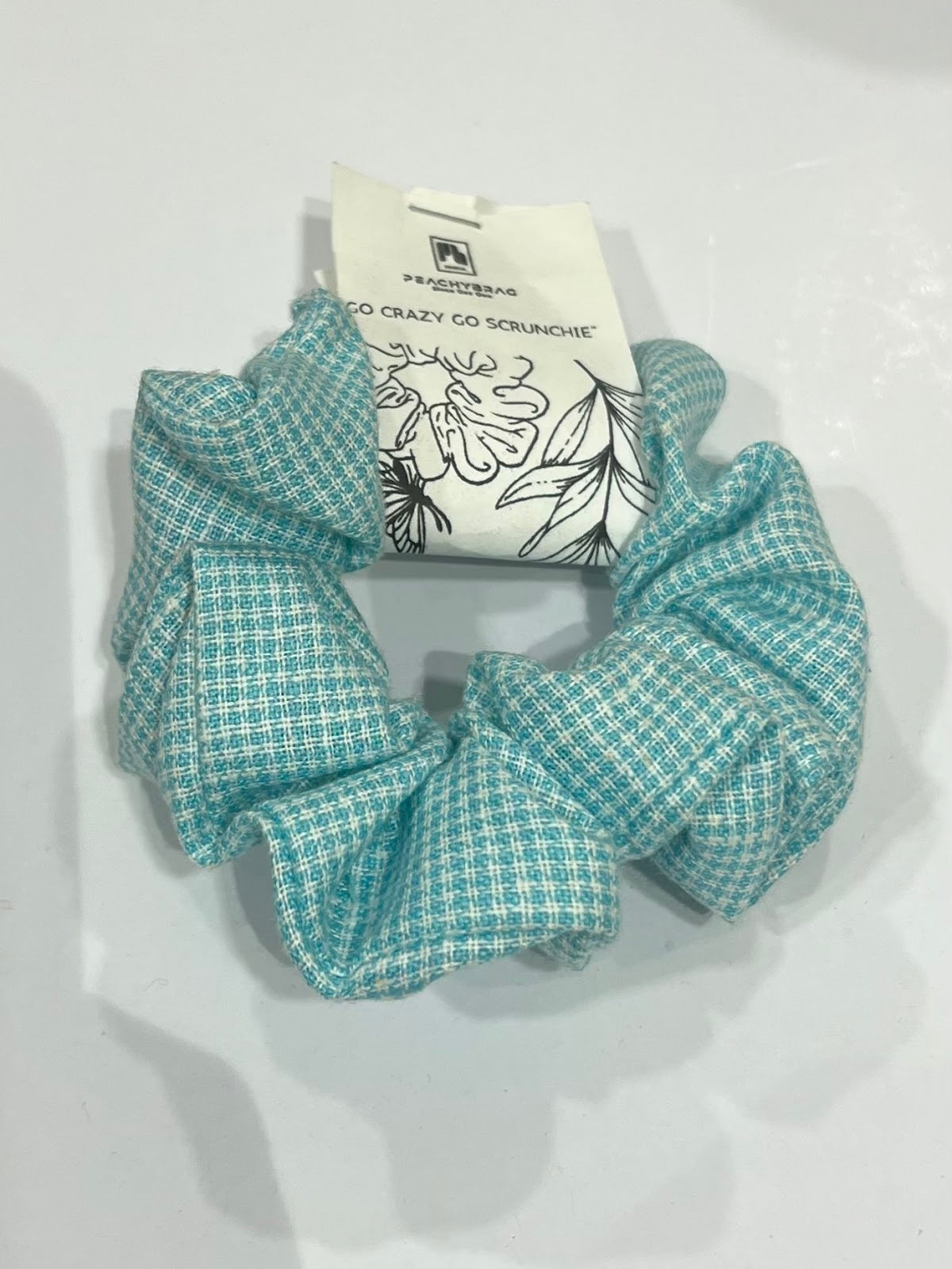 Sunny Squeeze (Blue) Scrunchie