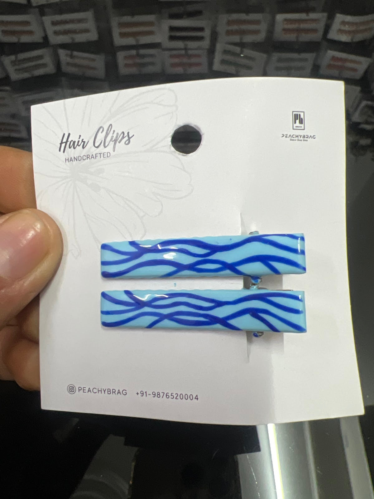 Twirl (Blue) HairClip