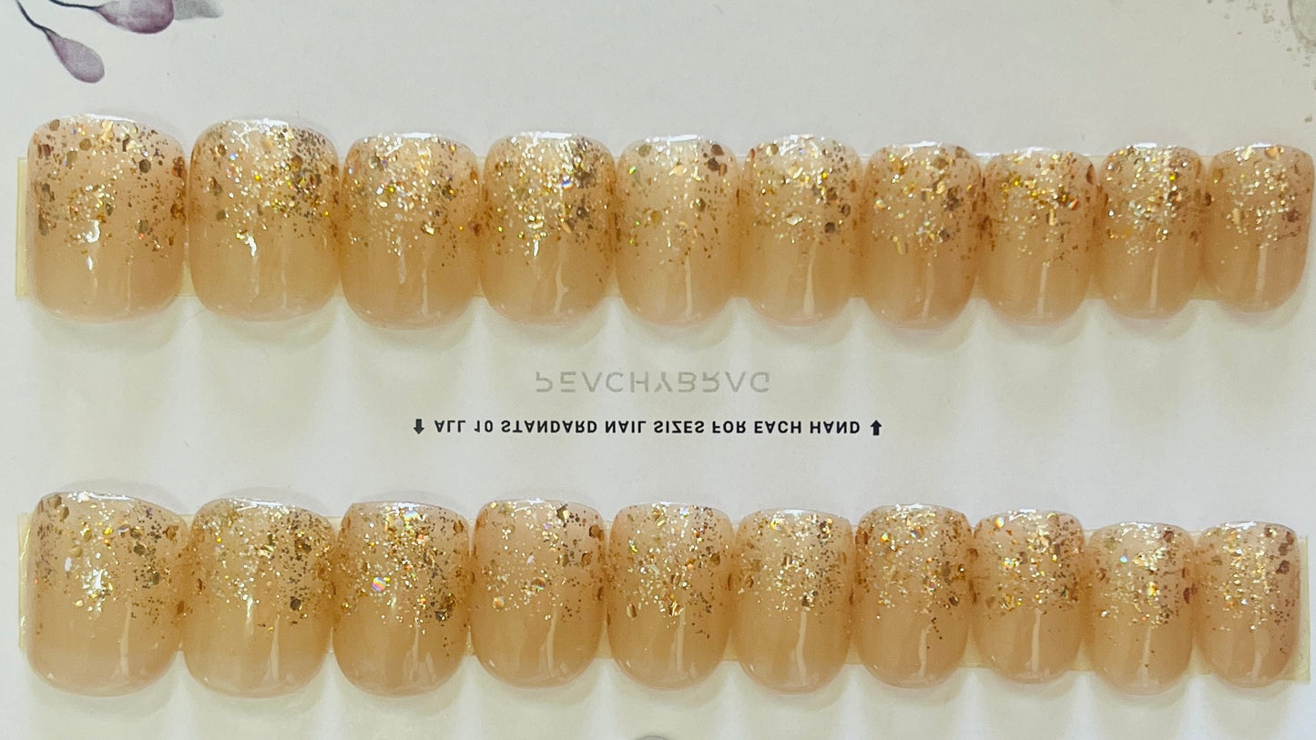 Starland Press On Nails BROWN