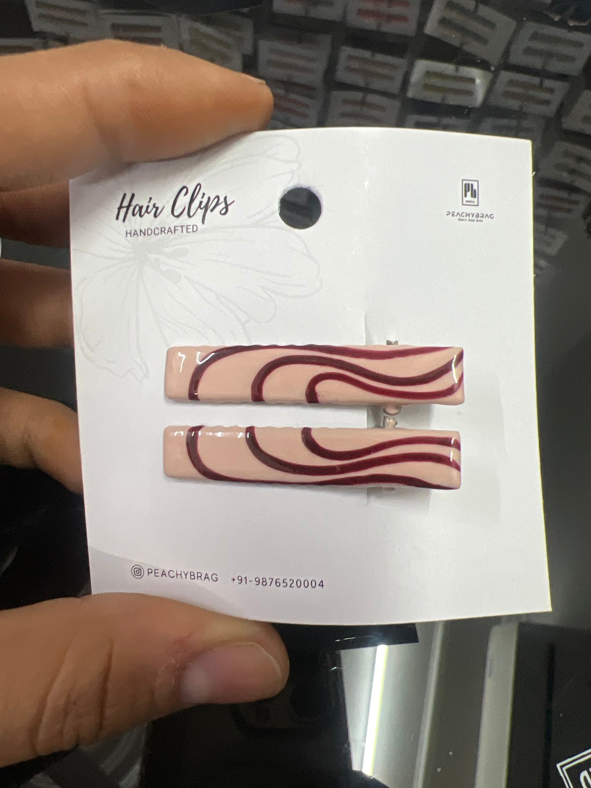 Berry Swirl HairClip