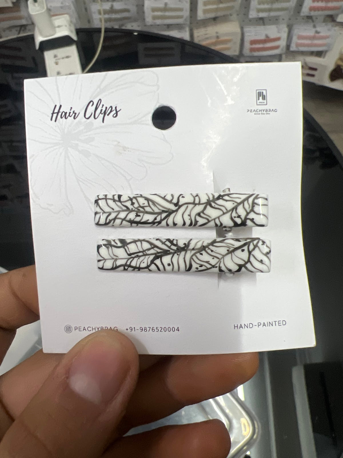 Firm Fern HairClip