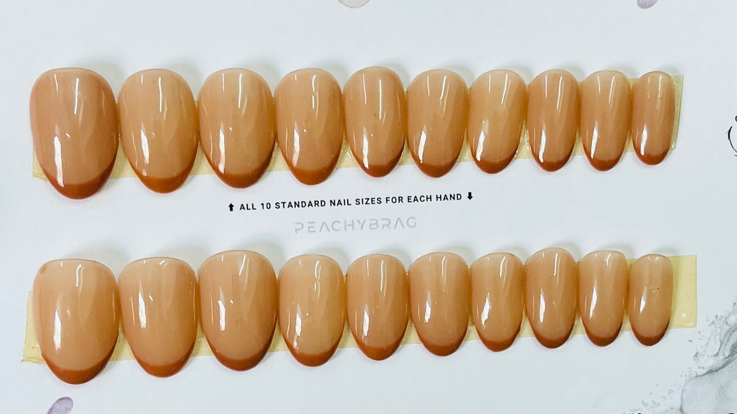 Classic French BUTTERYELLOW Tips