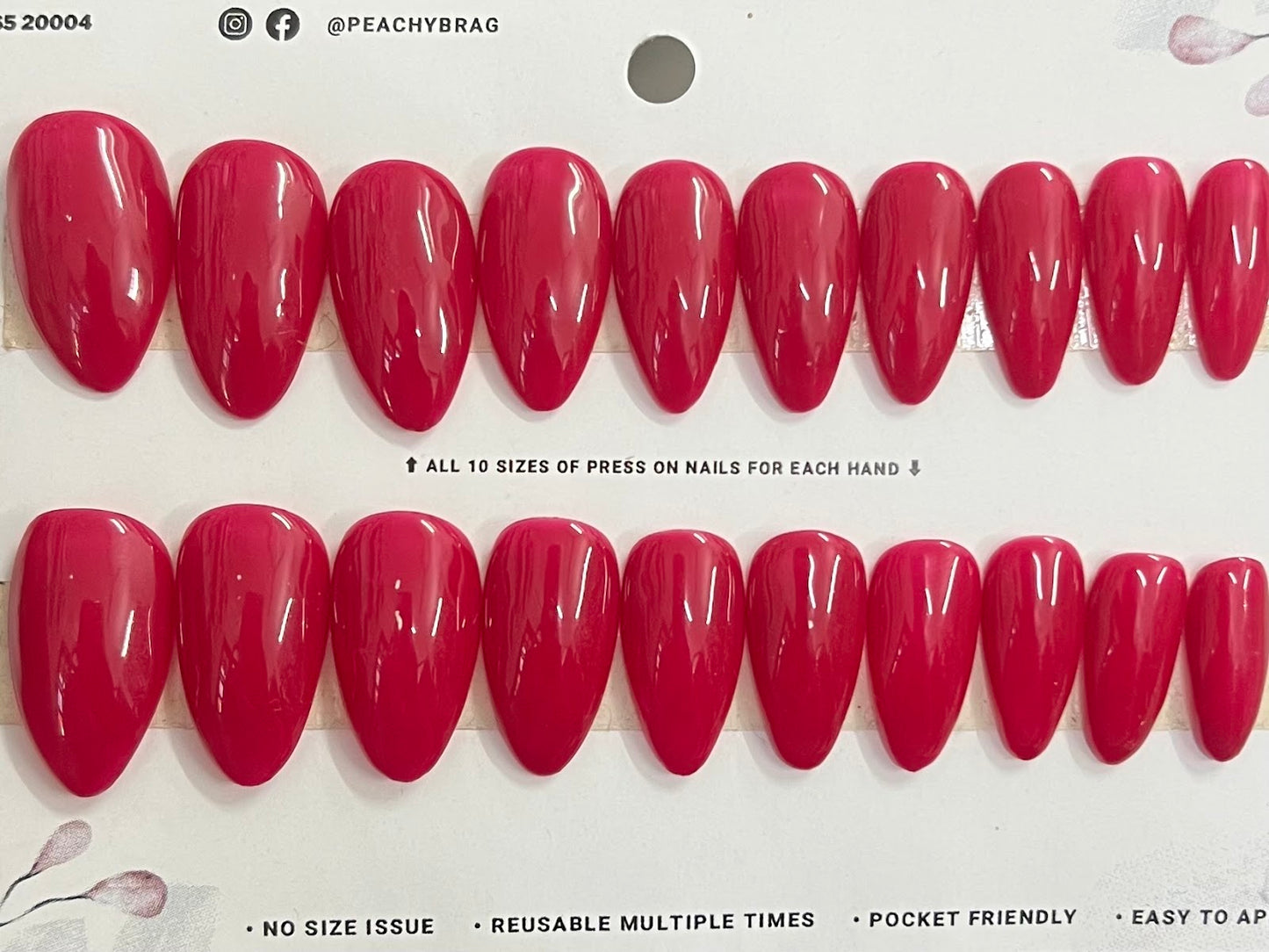 Desire Solid Press Ons