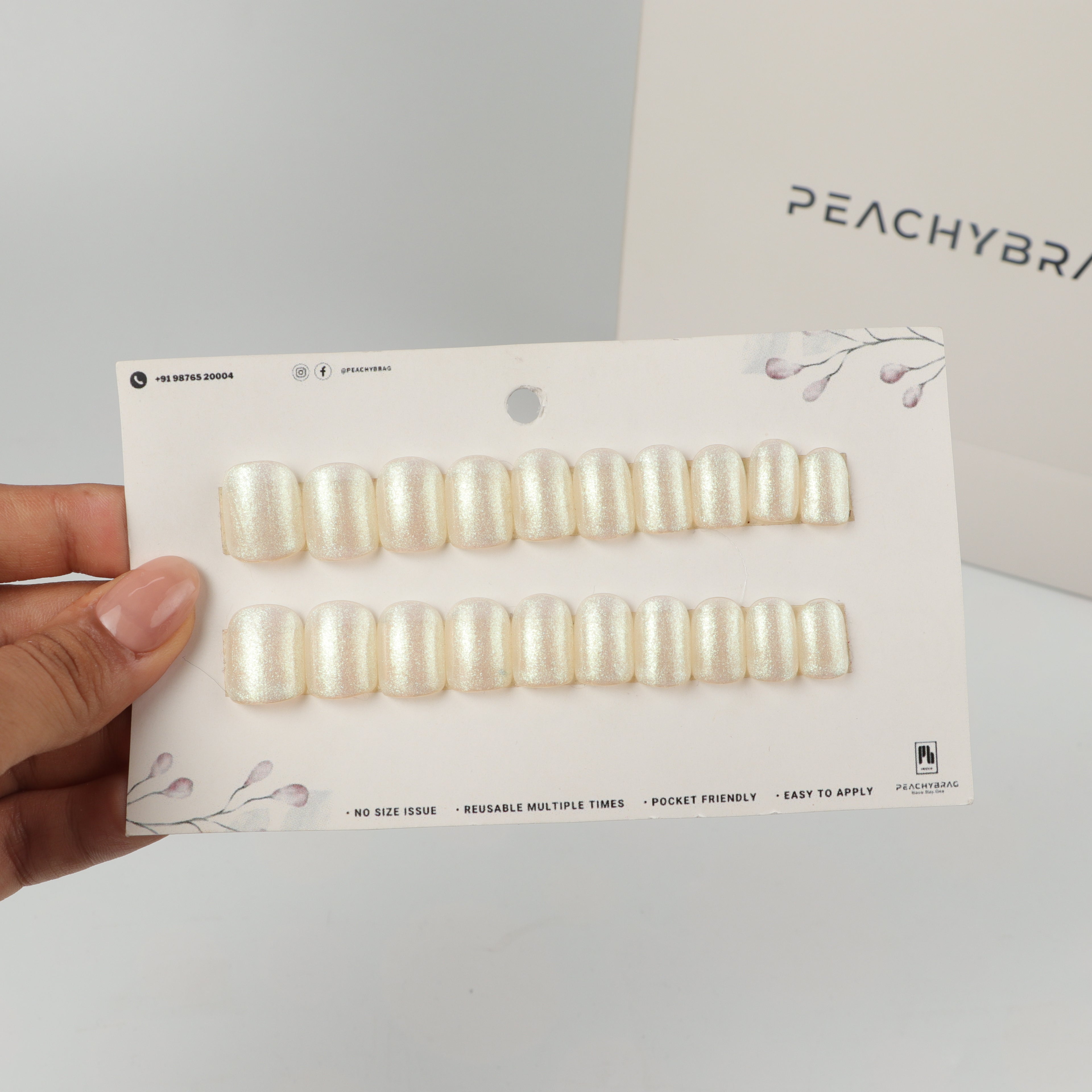 Moon Pearl Nails