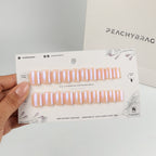 Rosa Chrome press-on nails, premium reusable nail set