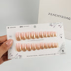 Sunshine press-on nails, premium reusable nail set