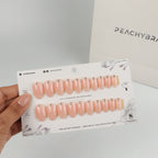 Rosa Gem press-on nails, premium reusable nail set