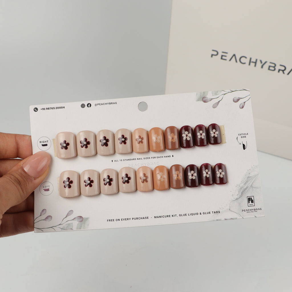 Shades of Autumn Nails