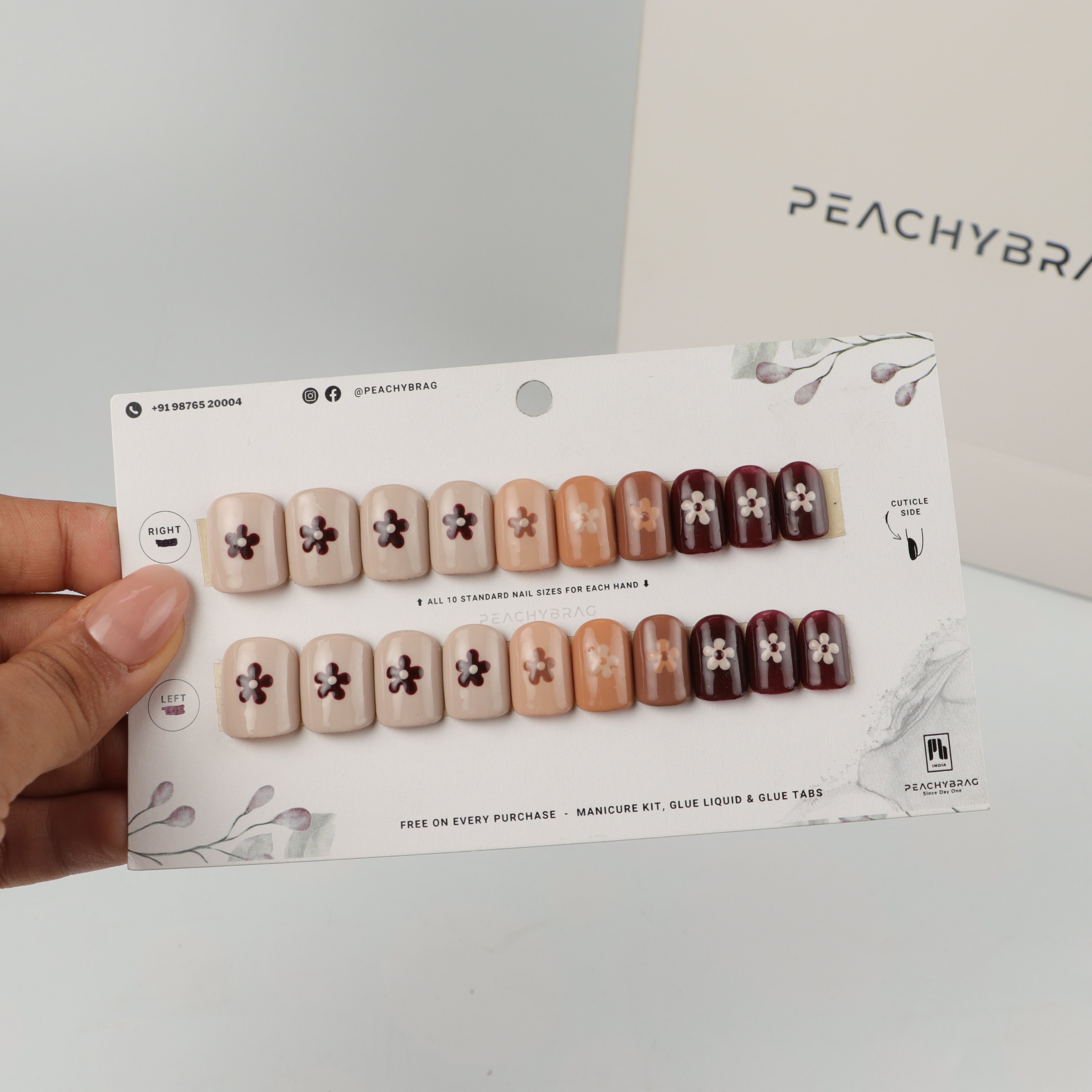 Shades of Autumn Nails
