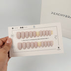 Powder Petal press-on nails, premium reusable nail set