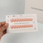 Daisy Fizz press-on nails, premium reusable nail set