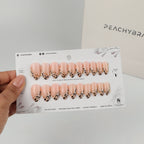 Wild Glam press-on nails, premium reusable nail set