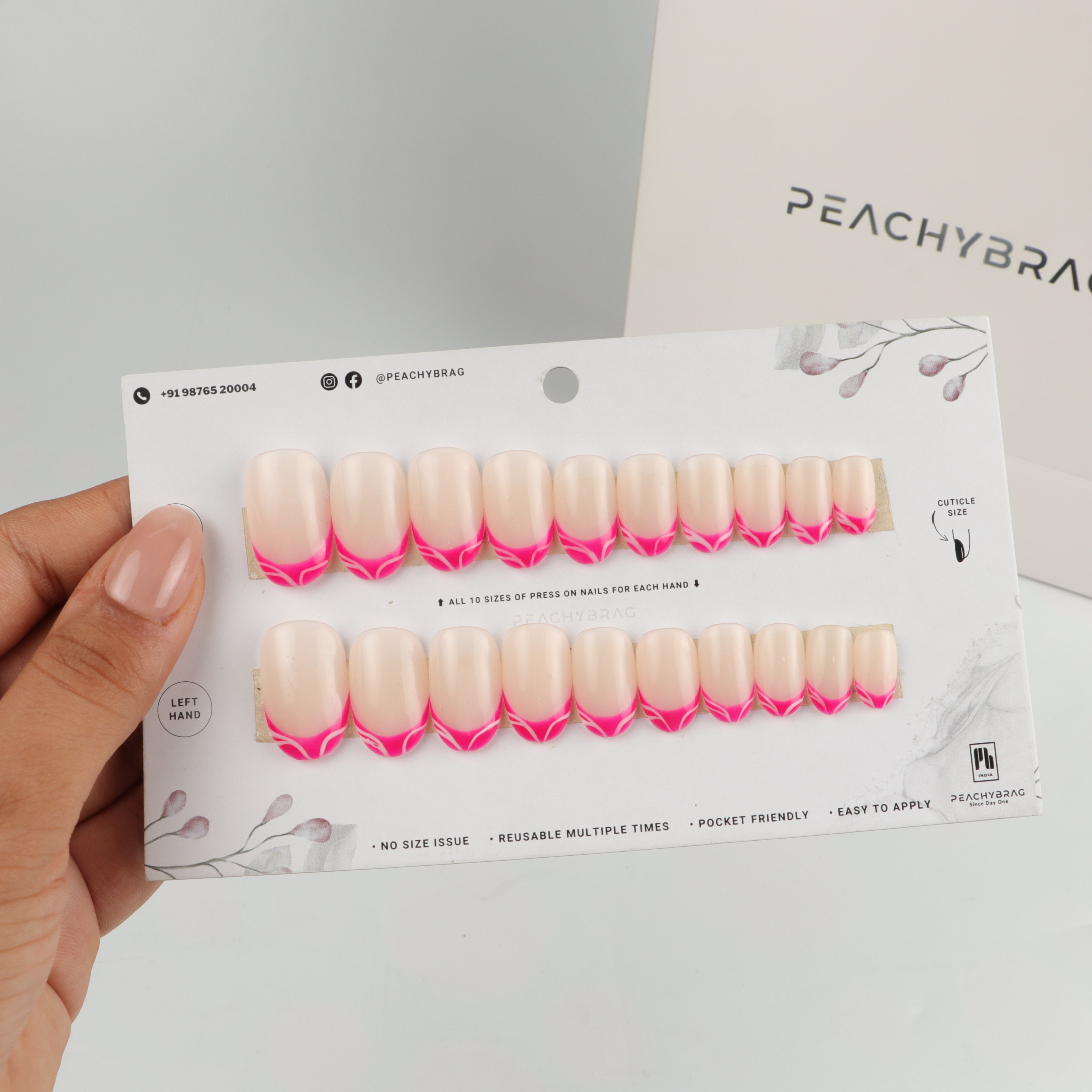 Twirl PINK Nails