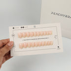 Princess Charm press-on nail set of 20 in standard sizes