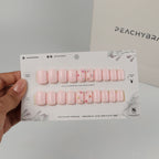Twinkle press-on nail set of 20 in standard sizes
