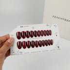 Intense press-on nail set of 20 in standard sizes