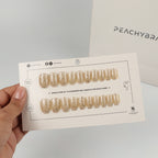 Bling press-on nail set of 20 in standard sizes