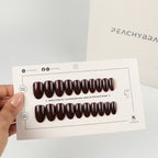 Obsessed press-on nails, classic reusable nail set