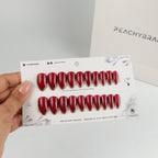 Champagne Wine press-on nails, premium reusable nail set