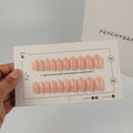 Milky Rose press-on nails, classic reusable nail set