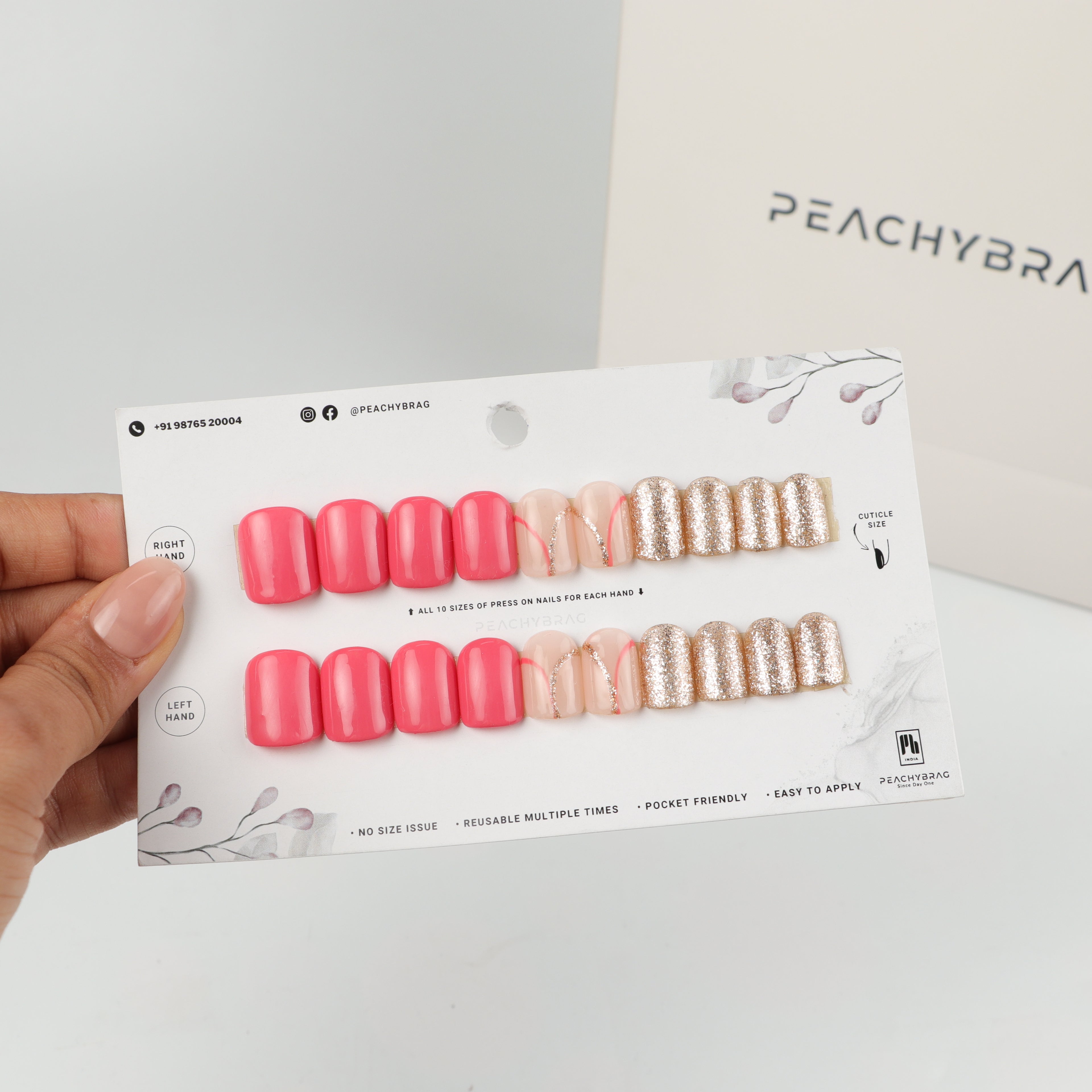 Coral Curve 4Designer Nails