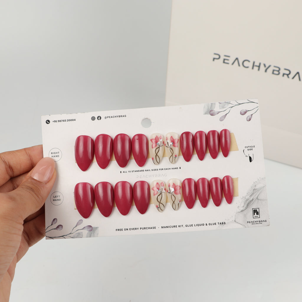 Lily Embrace 4Designer Nails