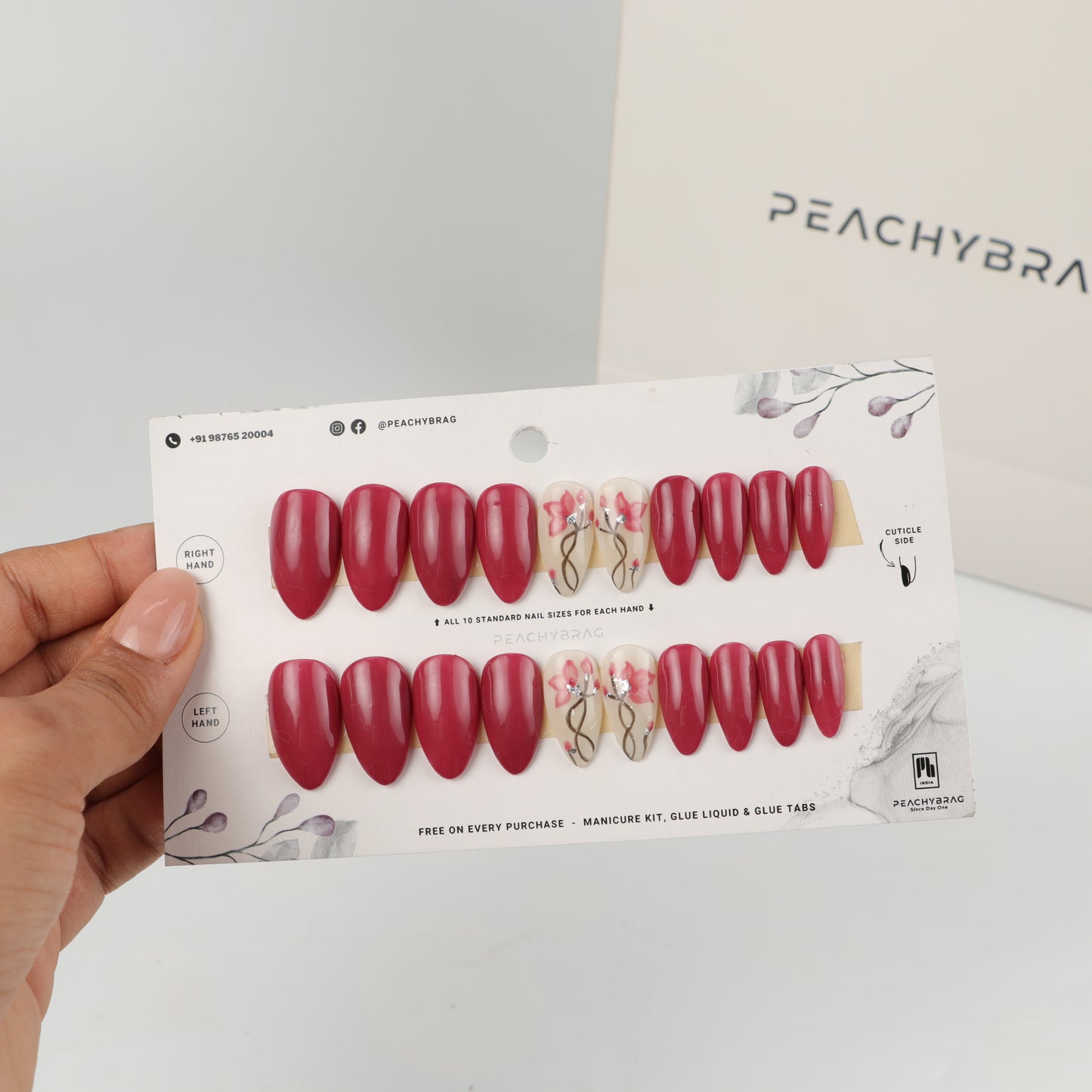 Lily Embrace 4Designer Nails