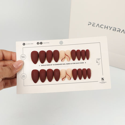 Berry Swirl 4Designer Nails