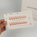 Bow It Girl press-on nails, exclusive reusable nail set