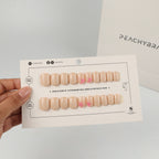 Starfish Sand press-on nail set of 20 in standard sizes