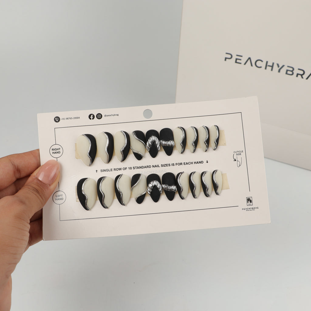 Venom Muse press-on nails, exclusive reusable nail set