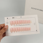 FairyDust Pink reusable press-on nails for an at-home manicure