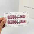 Bossy Cat press-on nails, designer reusable nail set