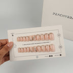 Starlit press-on nail set of 20 in standard sizes