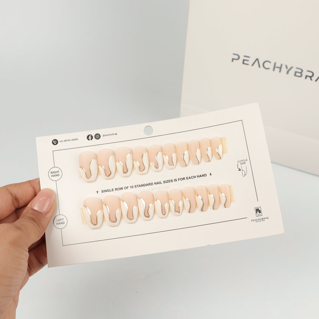 Chic Curve reusable press-on nails for an at-home manicure