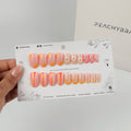 Beach Cocktail press-on nails, exclusive reusable nail set