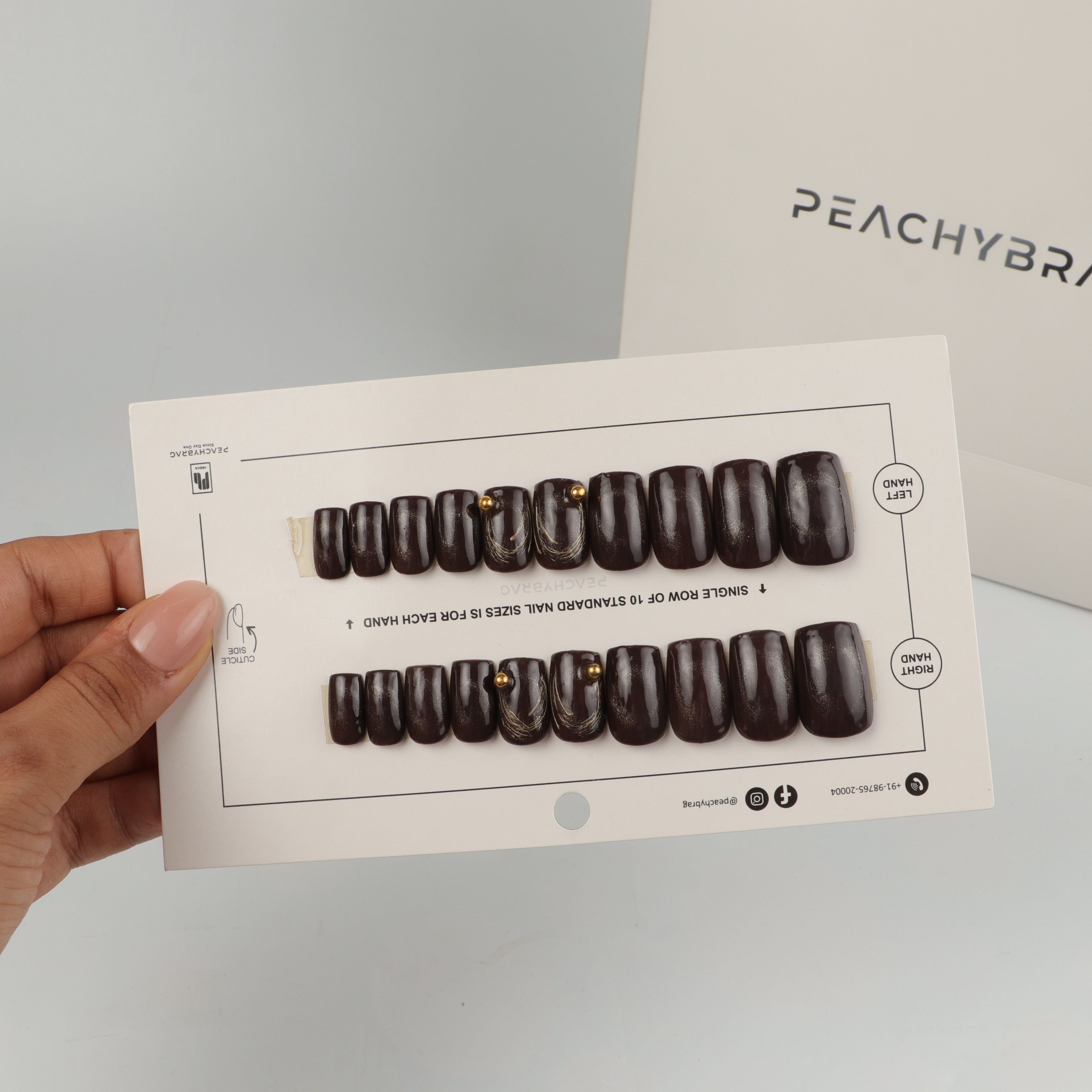 Stardust Press On Nails