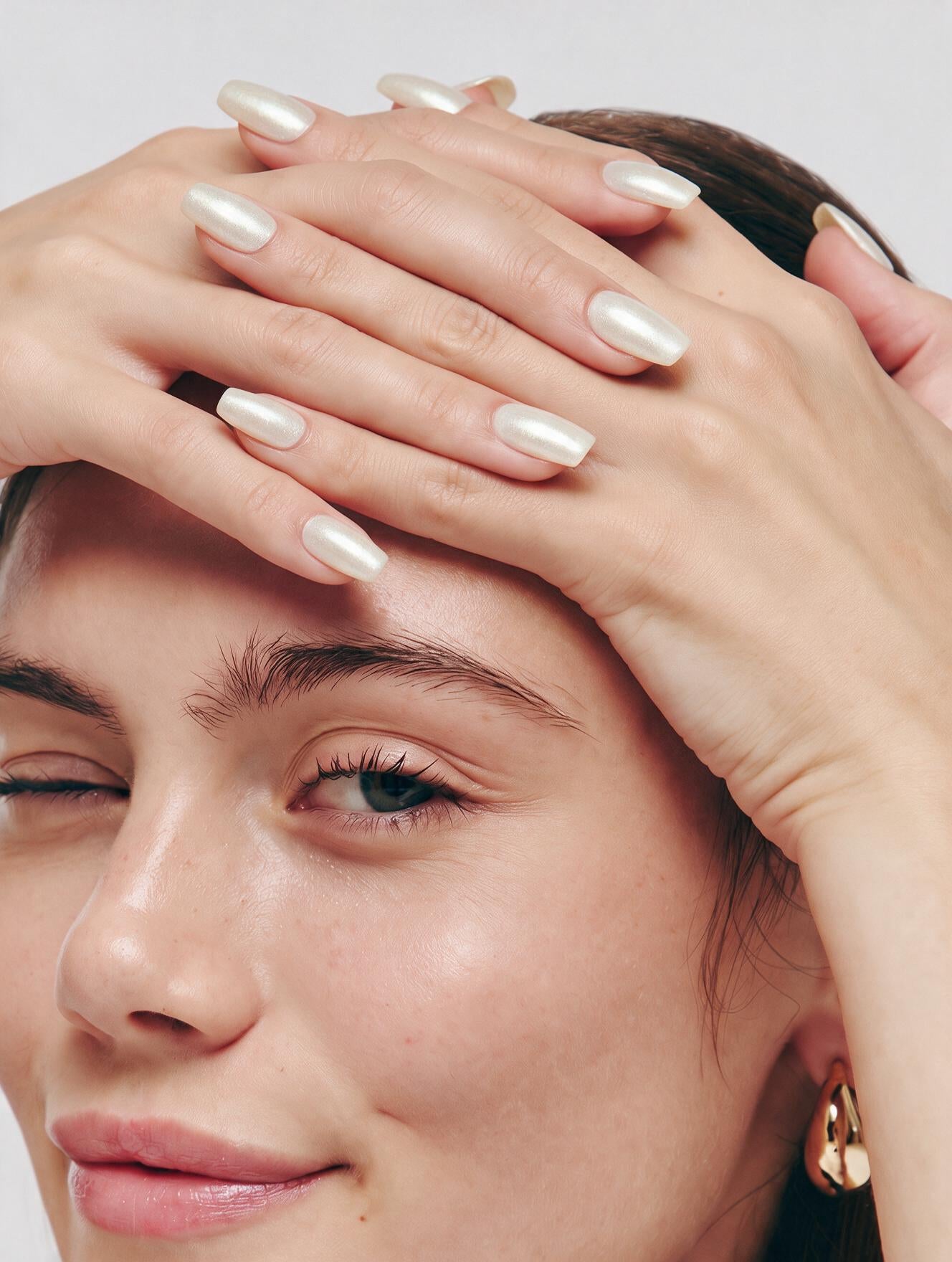 Moon Pearl Nails