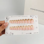 Sunshine press-on nail set of 20 in standard sizes