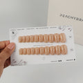 Nude Wave press-on nails, premium reusable nail set