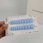 Ice Berg reusable press-on nails for an at-home manicure